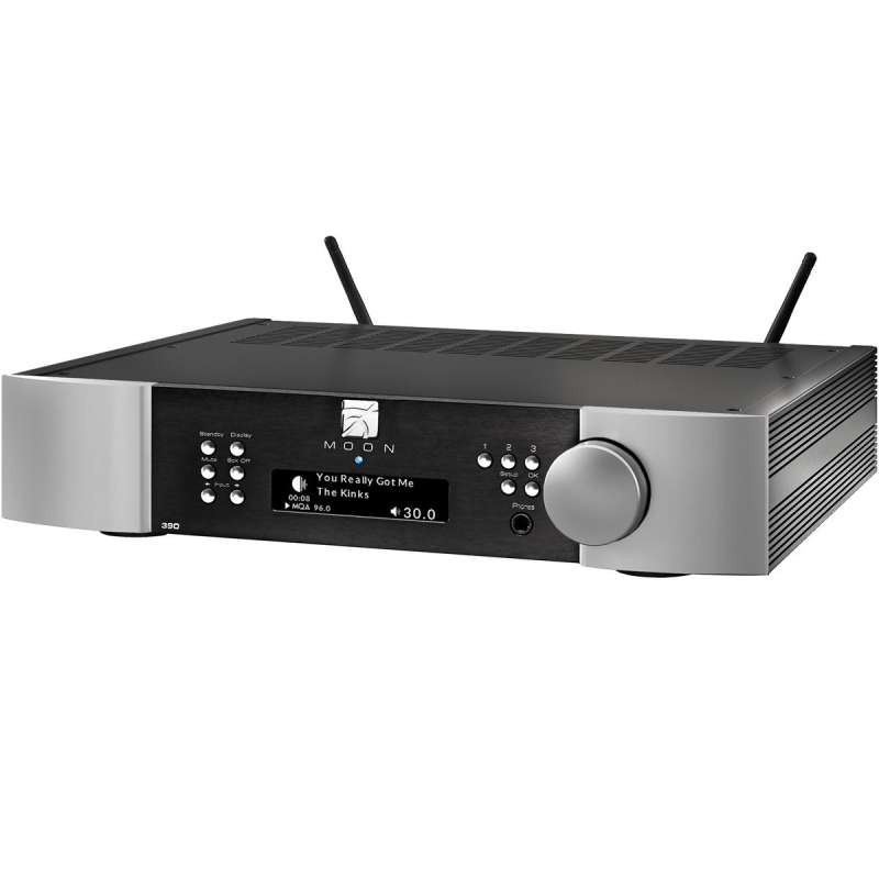 MOON by Simaudio 390 Preamplifier / Network Player / Dac  Black/Silver