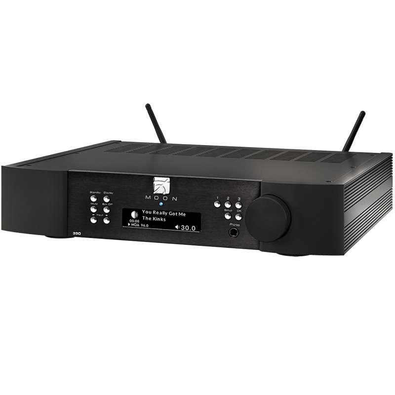 MOON by Simaudio 390 Preamplifier / Network Player / Dac  Black