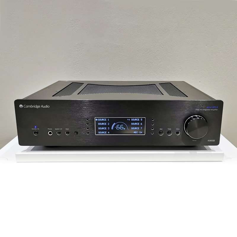 Cambridge Audio Azur 851A | Integrated Class XD |  Black  