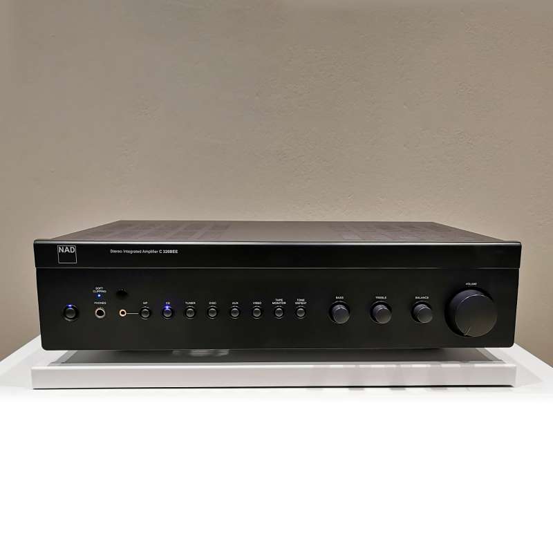  NAD C 326BEE | Integrated Amplifier Black  