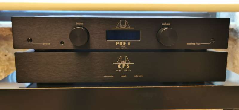 Audionet PRE 1 G2 + EPS Power Supply Black  
