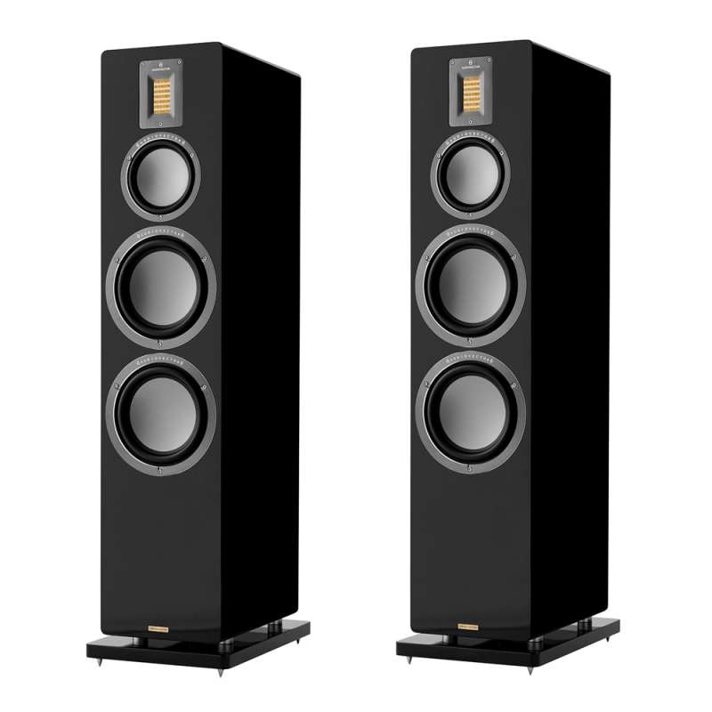 Audiovector QR 7 SE (Pair) | Floorstanding Speakers  Black Piano