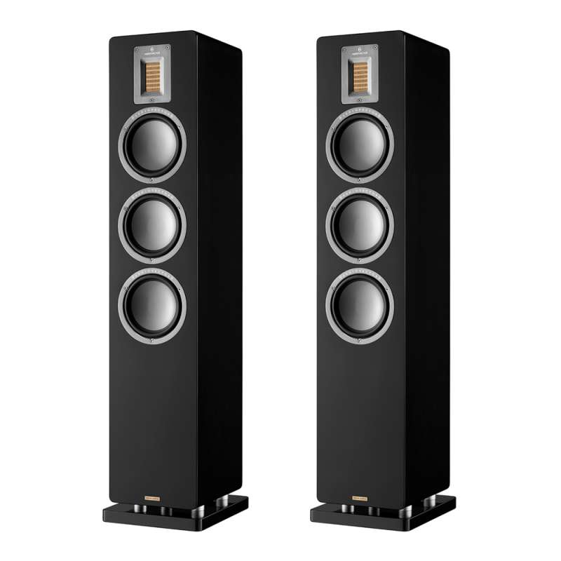 Audiovector QR 5 SE (Pair) | Floorstanding Speakers  Black Piano
