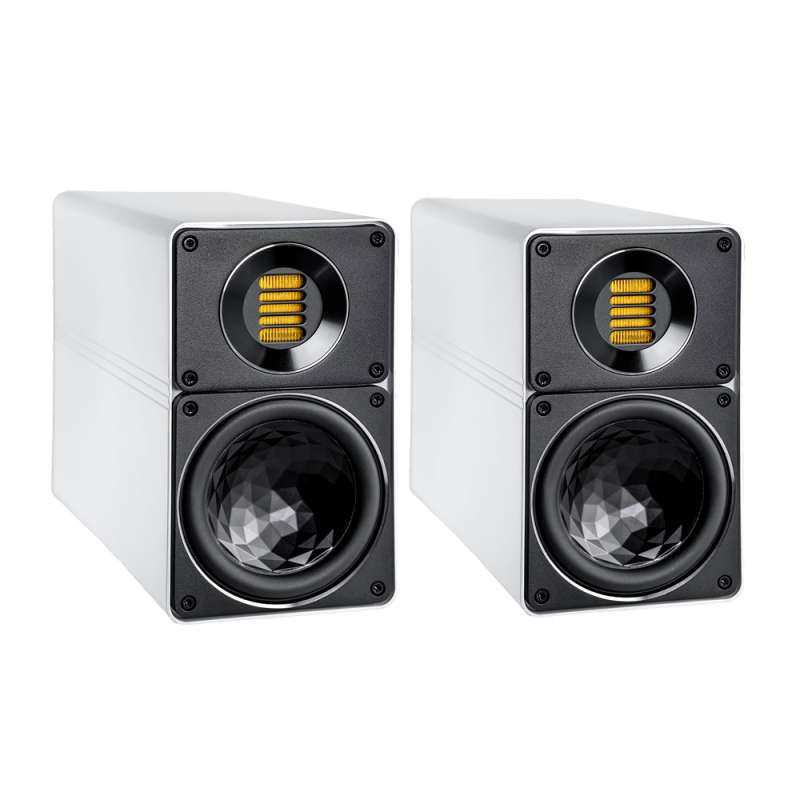 ELAC Elegant BS 312.2 (Pair) | Standmount Speakers  White High Gloss