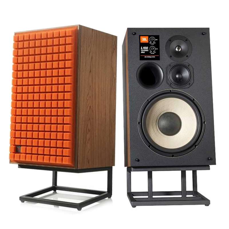 JBL L100 Classic Mkii (Pair) | Standmount Speakers  Orange