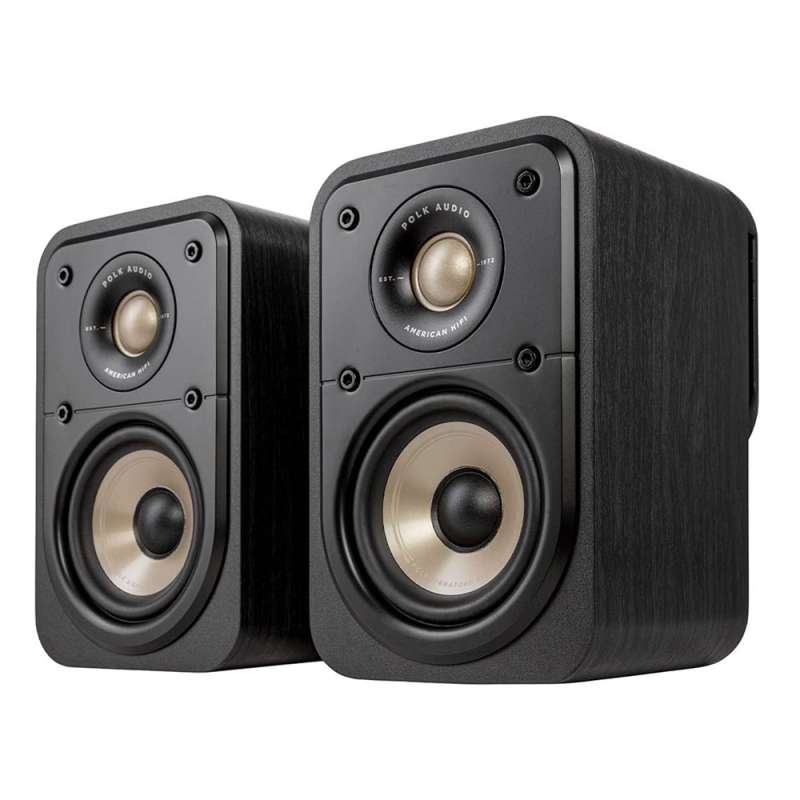 Polk Audio Signature Elite ES10 (Pair) | Standmount Speakers  Black