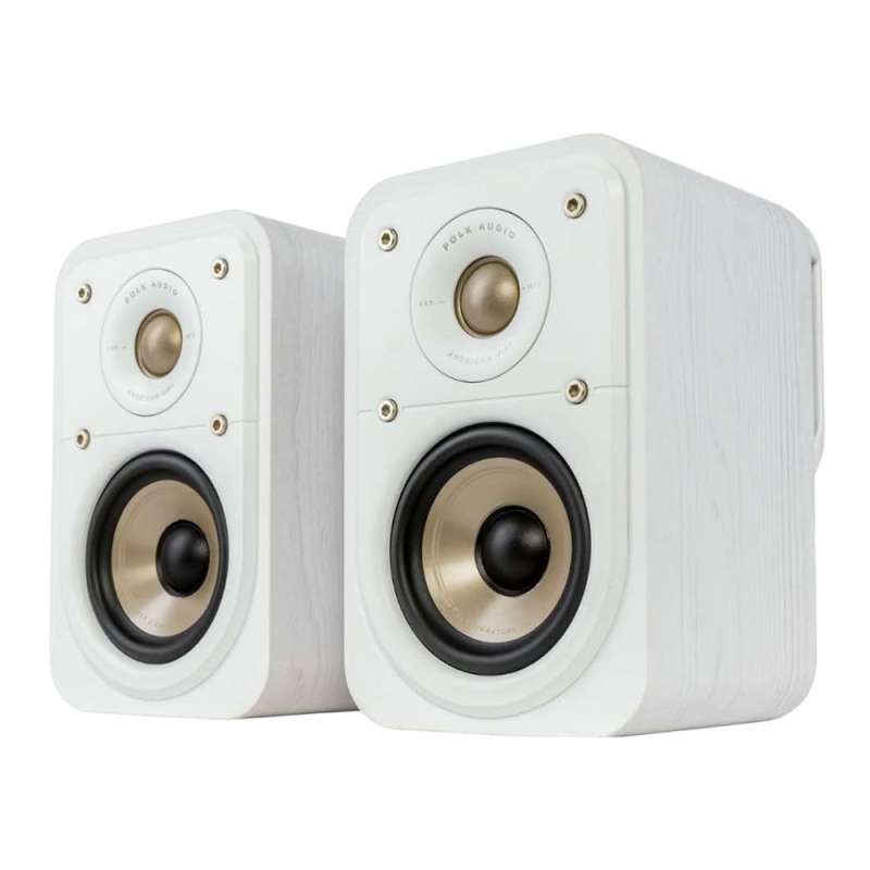 Polk Audio Signature Elite ES10 (Pair) | Standmount Speakers  White