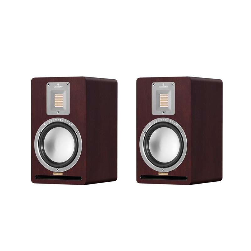 Audiovector QR 1 SE (Pair) | Standmount Speakers  Dark Walnut