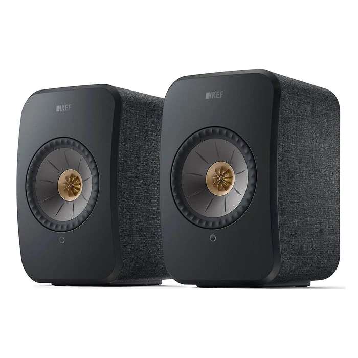 KEF LSX II Wireless HiFi Speakers (Ζεύγος)  Carbon Black
