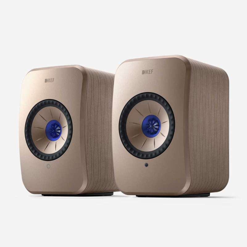 KEF LSX II Wireless HiFi Speakers (Ζεύγος) Soundwave Beige 