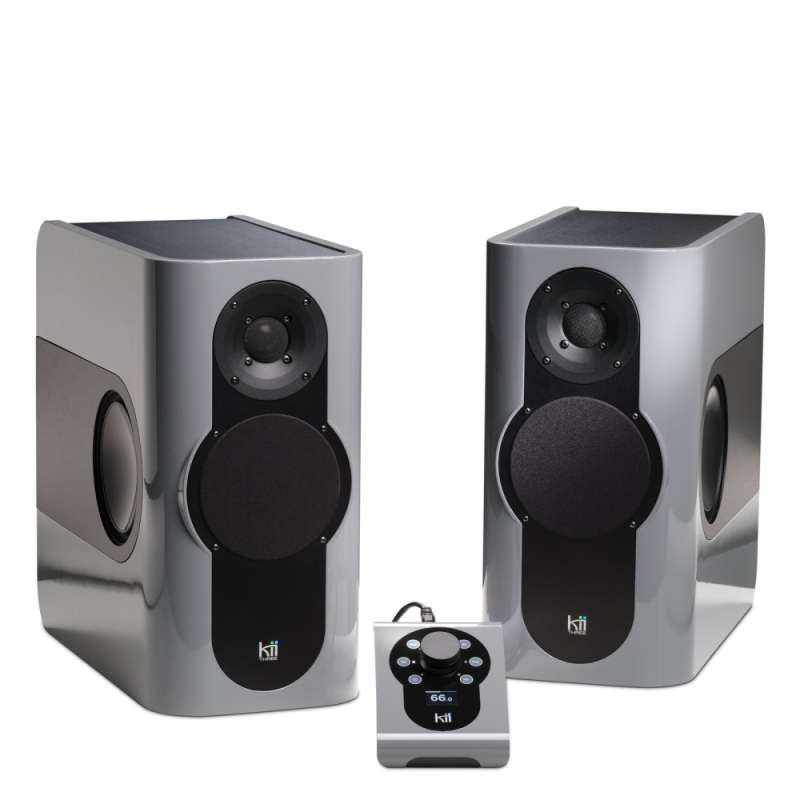 Kii Audio Three (Ζεύγος) + Kii Control System  Nardo Grey High Gloss