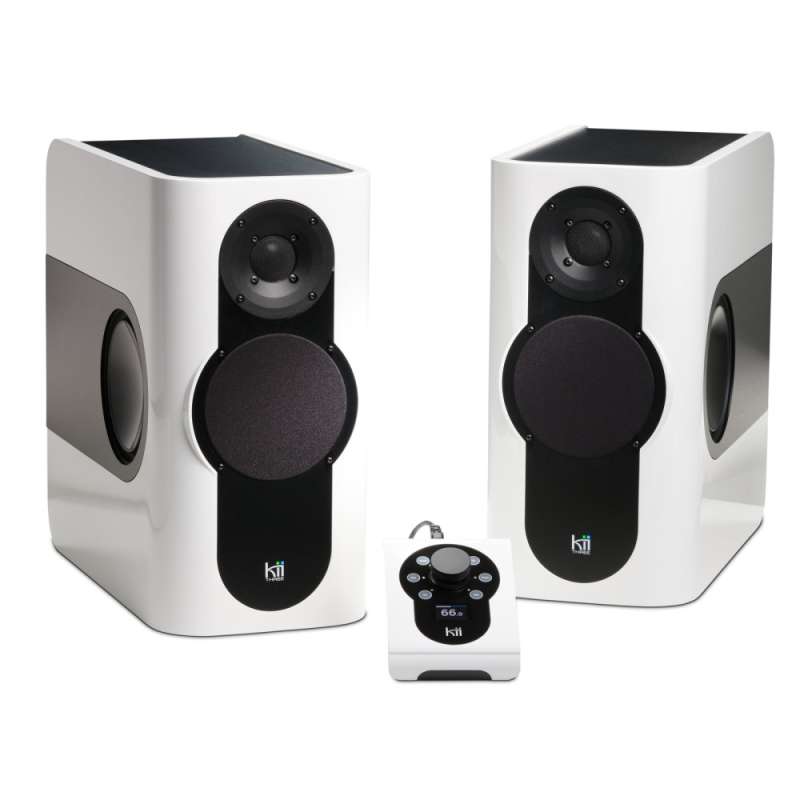 Kii Audio Three (Ζεύγος) + Kii Control System  High Gloss White