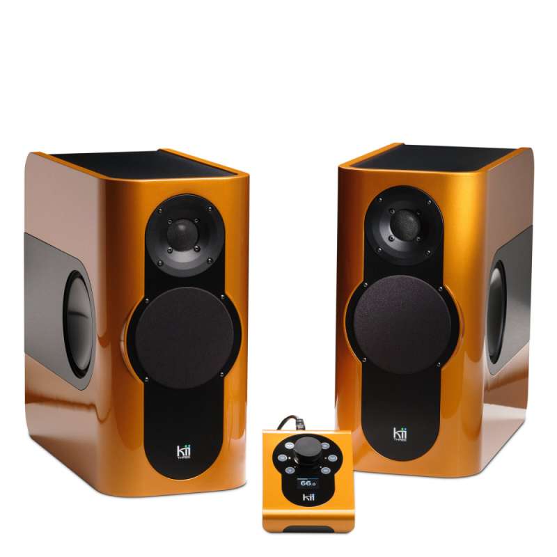 Kii Audio Three (Ζεύγος) + Kii Control System  Phoenix Orange Metallic