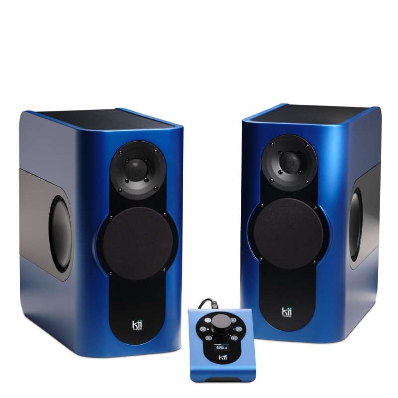 Kii Audio Three (Ζεύγος) + Kii Control System  Iced Sapphire Metallic