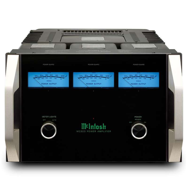 McIntosh MC303 3-Channel Solid State Power Amplifier  