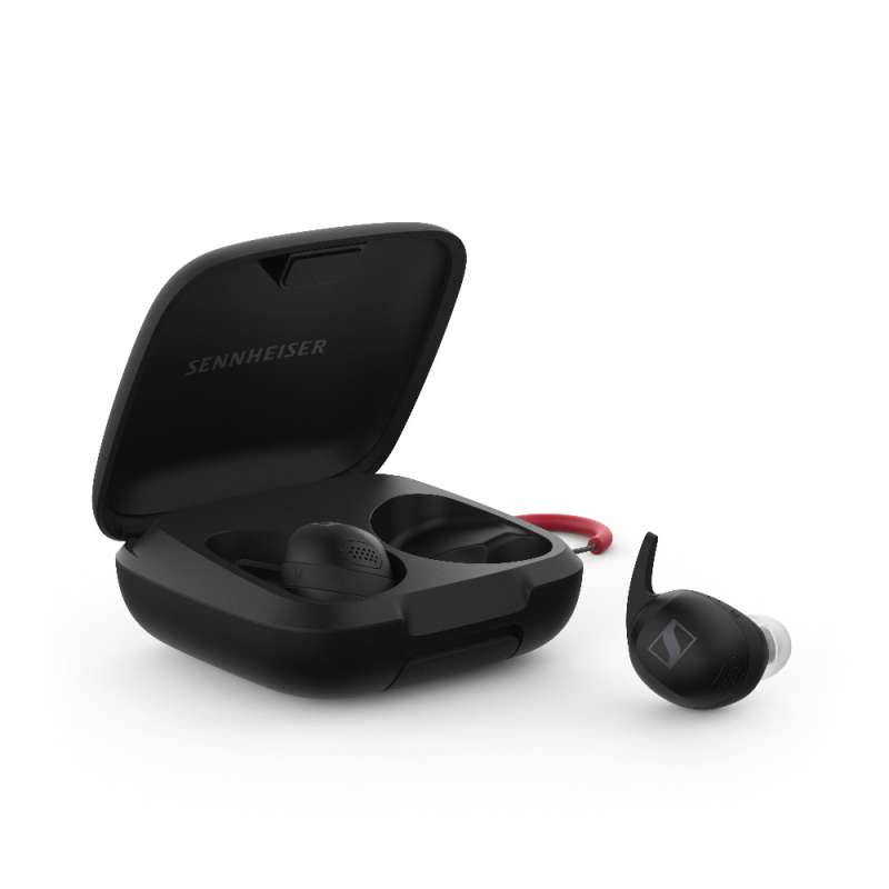 Sennheiser Momentum Sport | In-Ear Headphones (IP55 resistance) with Performance Tracking  Black