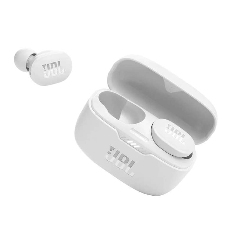 JBL Tune 130NC TWS | Wireless In-Ear Headphones with ANC  White