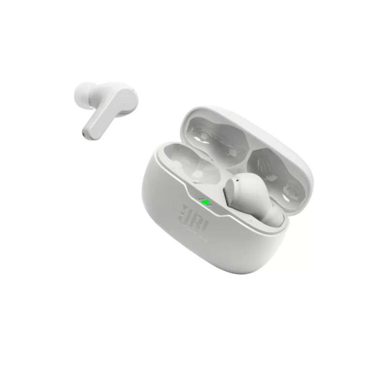 JBL Wave Beam | True Wireless In-Ear Earbuds   White