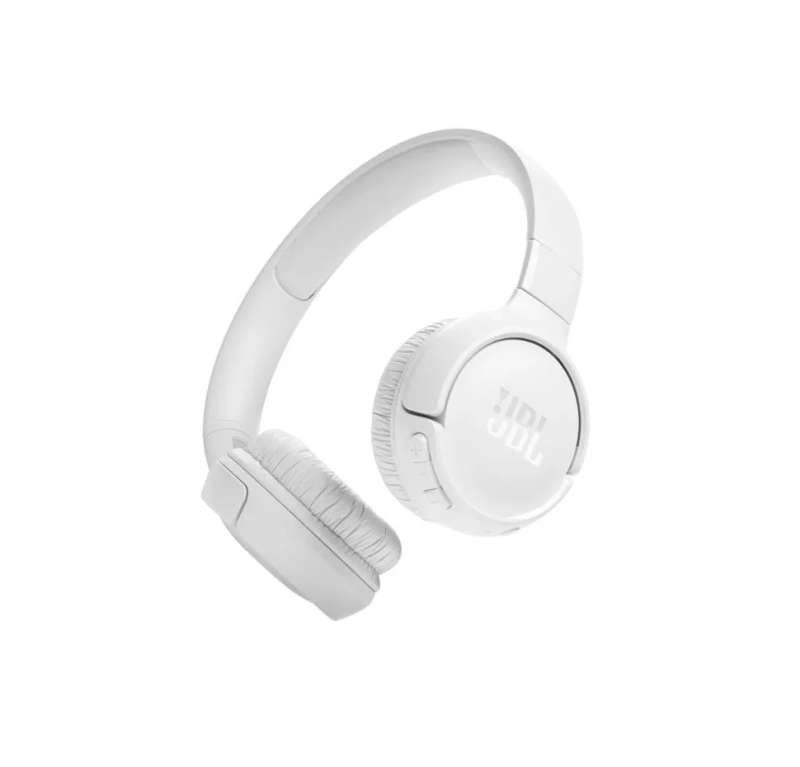 JBL Tune 520BT On-Ear Bluetooth Headphones  White