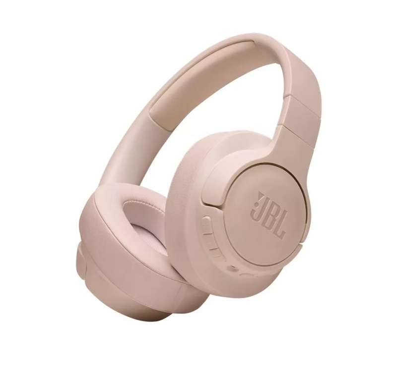 JBL Tune 760NC Over-Ear Bluetooth And Active Noise Cancelling Headphones  Blush