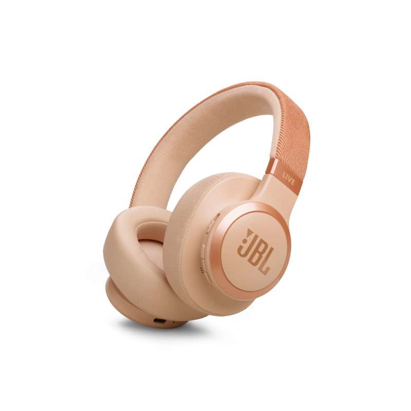 JBL Live 770NC | Over-Ear Wireless Headphones με ANC  Sand