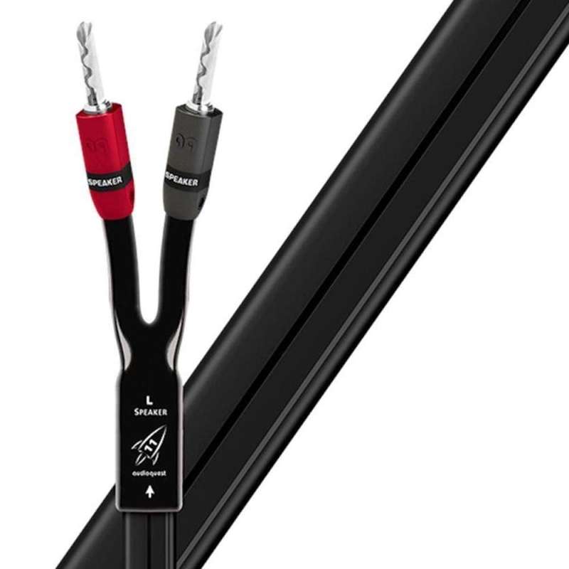 AudioQuest Rocket 11 Full-Range Speaker Cable with SureGrip 300 Banana Connectors  