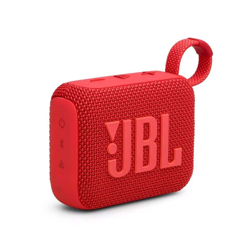 JBL GO 4 | Water/Dust proof (IP67) Portable Bluetooth Speaker  Red