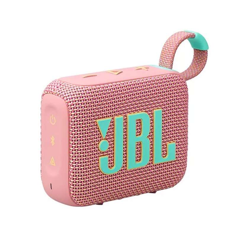 JBL GO 4 | Water/Dust proof (IP67) Portable Bluetooth Speaker  Pink