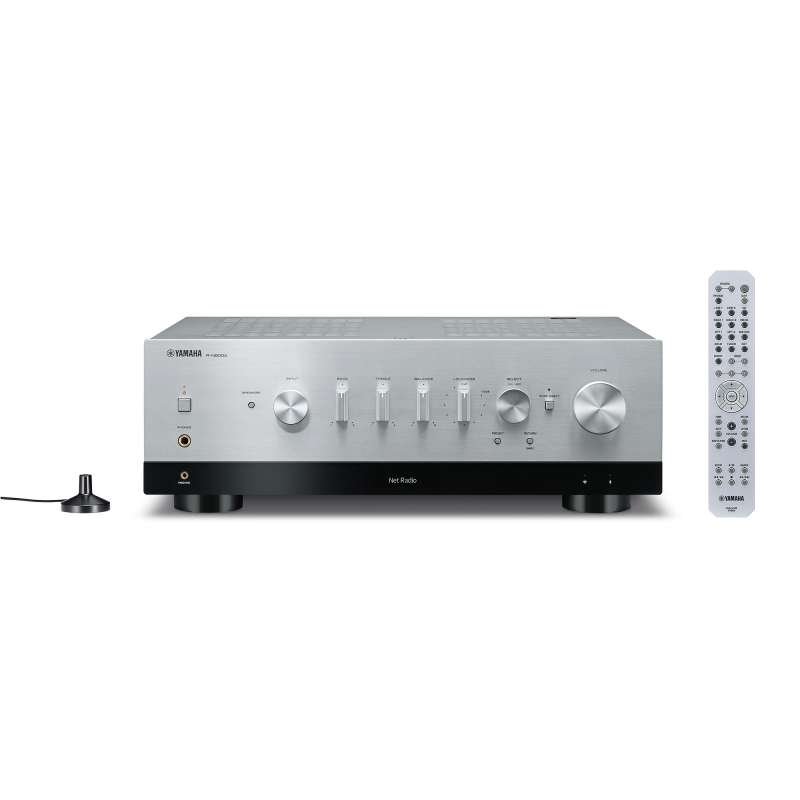 YAMAHA R-N800A | Δικτυακός Ραδιοενισχυτής με Streamer (MusicCast) και DAC  Silver