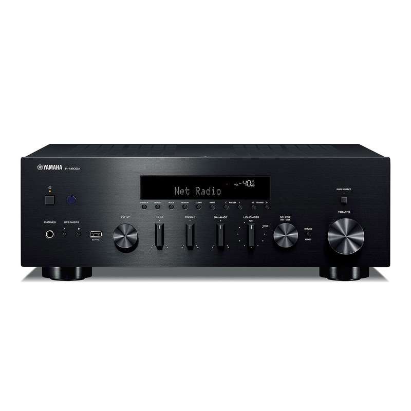 YAMAHA R-N600A | Δικτυακός Ραδιοενισχυτής με Streamer (MusicCast) και DAC  Black