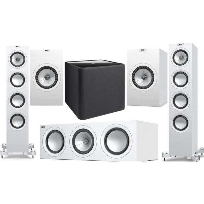 KEF Q550 5.1 Speaker Package  White