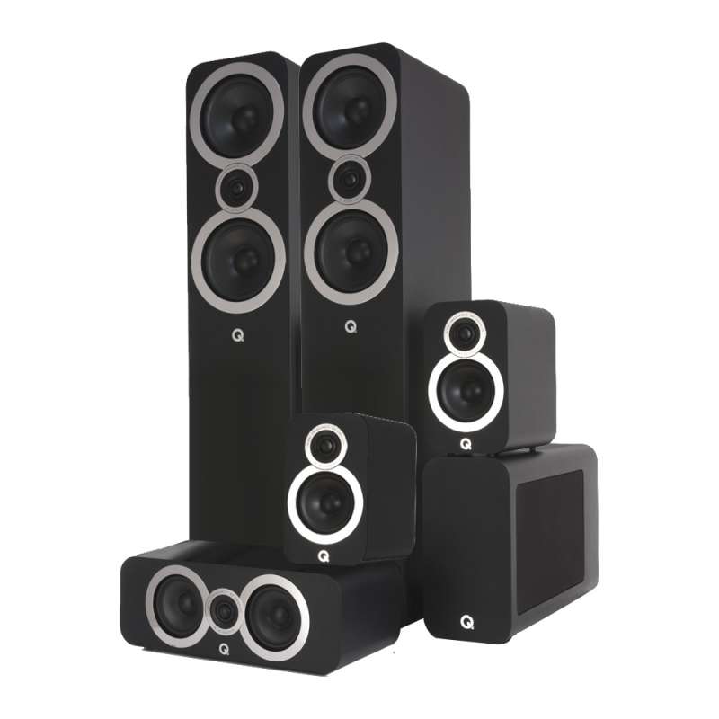 Q Acoustics 3050i 5.1 Cinema Pack  Black