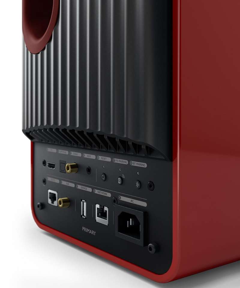 KEF LS50 Wireless II (Ζεύγος) Crimson Red 
