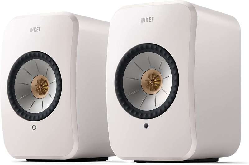 KEF LSX II Wireless HiFi Speakers (Ζεύγος)  Mineral White