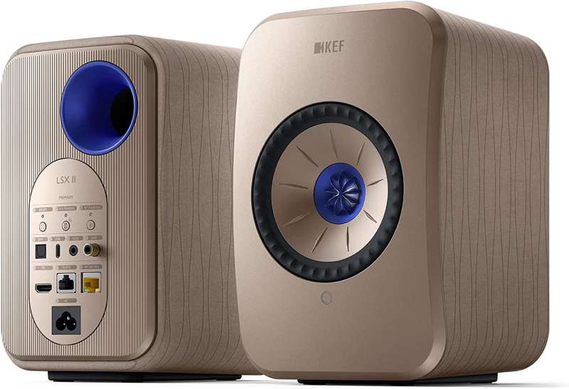 KEF LSX II Wireless HiFi Speakers (Ζεύγος) Soundwave Beige 