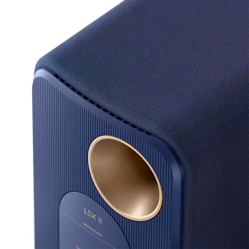 KEF LSX II Wireless HiFi Speakers (Ζεύγος) Cobalt Blue 