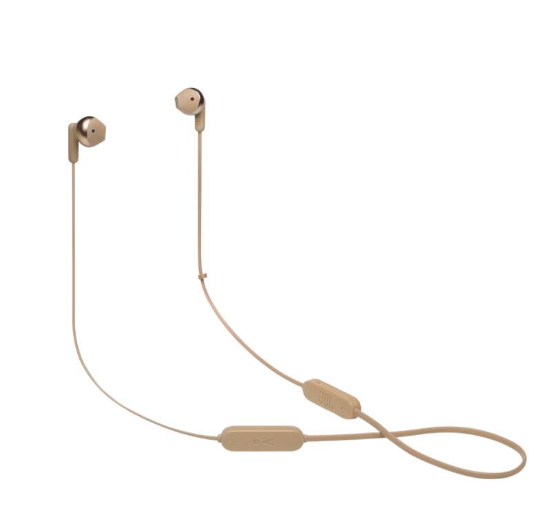JBL Tune 215BT In-Ear Bluetooth Headphones  Gold