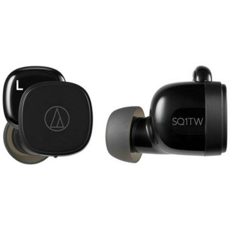 Audio Technica ATH-SQ1TW Ασύρματα Ακουστικά Earbud  Black
