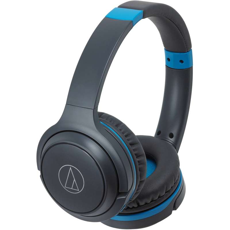Audio Technica ATH-S200BT On-Ear Bluetooth  Gray/Blue