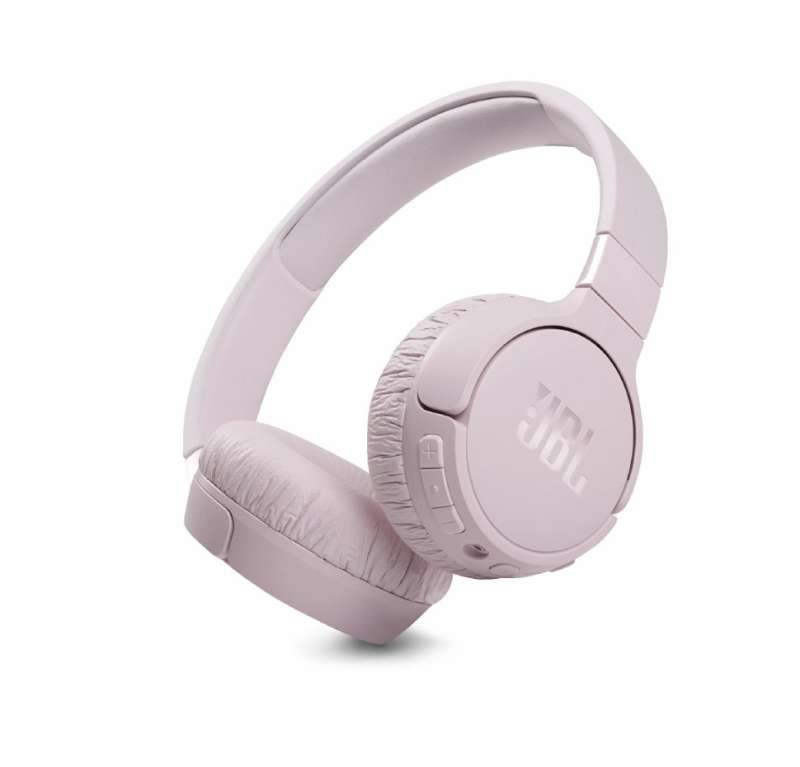 JBL Tune 660NC On-Ear Bluetooth, Active Noise-Cancelling Headphones  Pink