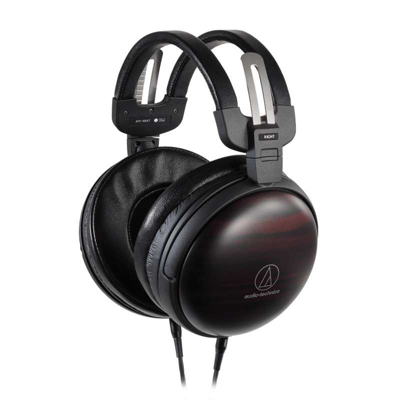 Audio Technica  ATH-AWKT Audiophile Closed-back Dynamic Wooden Headphones  