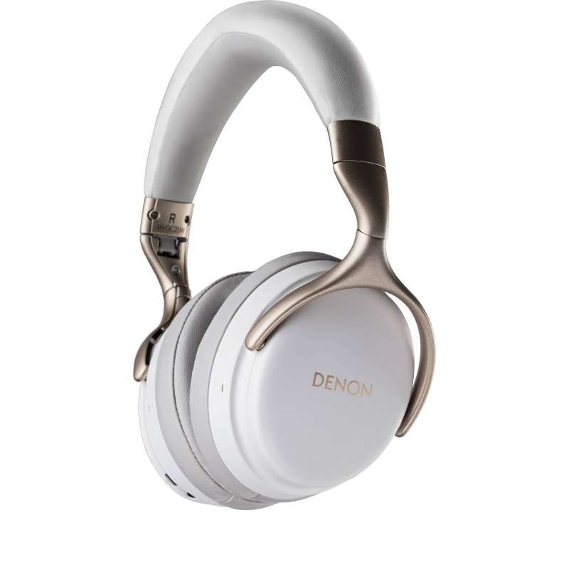 DENON AH-GC25NC Noise Cancellation Headphones  White