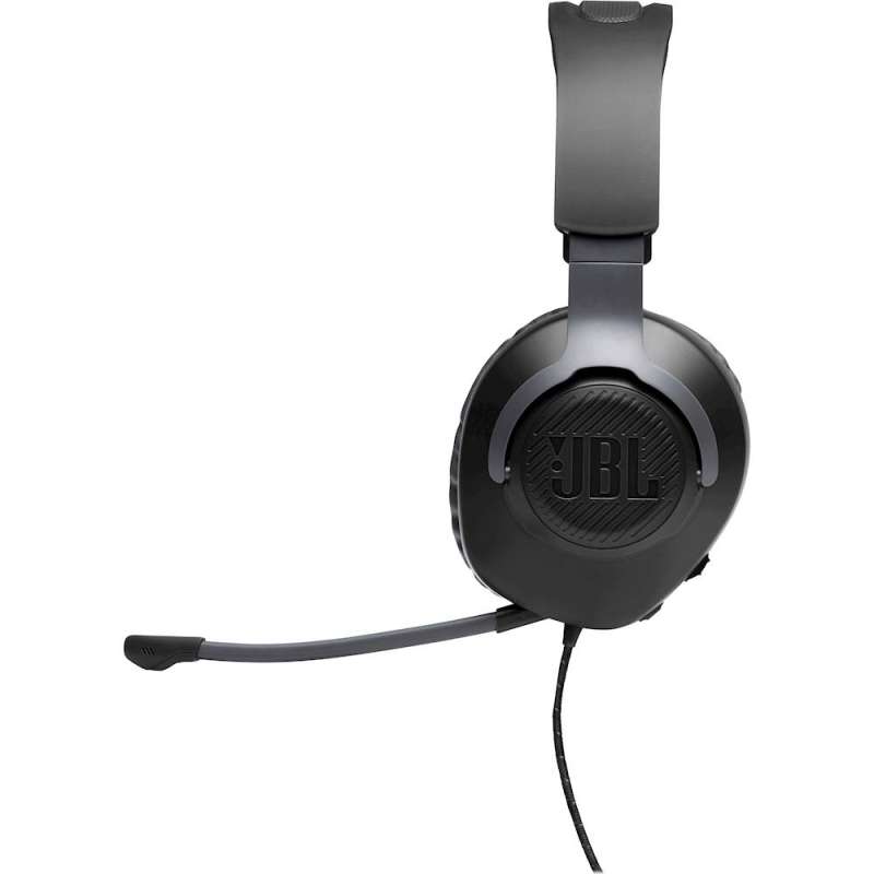 JBL Quantum 100 Wired Over-Ear Gaming Headset  Black