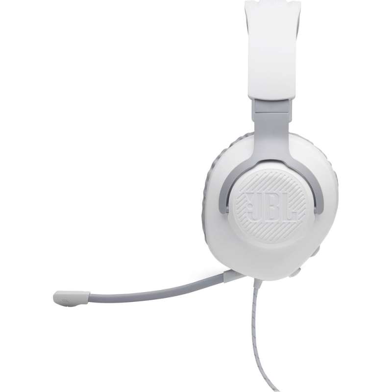 JBL Quantum 100 Wired Over-Ear Gaming Headset  White